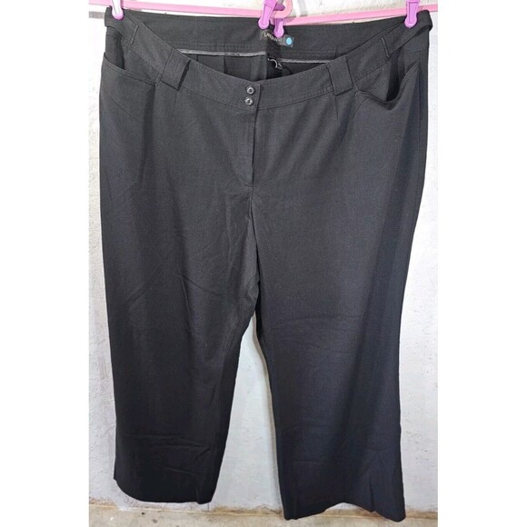 Lane Bryant Pants Black Sz 8‎ - Vintage - Picture 1 of 8